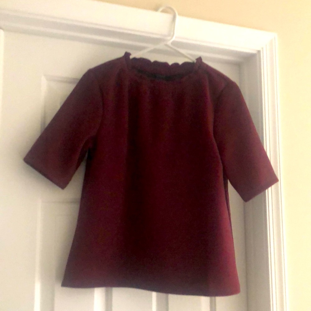 Beautiful super soft suede like Ann Taylor top